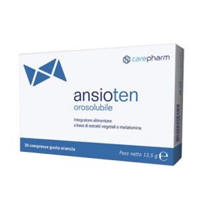 Ansioten Orosolubile 30 Compresse - Integratore Rilassante