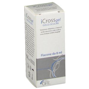 iCross Gel Gocce Oculari Lubrificanti 8 ml