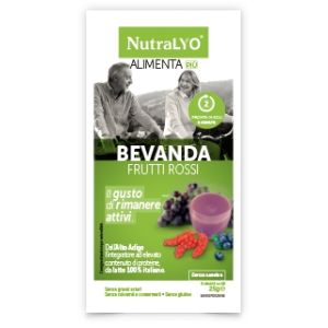 Nutralyo Alimentapiu Bevanda Proteica Frutti Rossi Integratore Alimentare 25g
