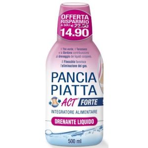 F&f pancia piatta act forte integratore alimentare 500ml