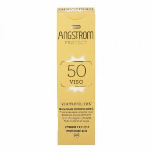 Angstrom Protect Youthful Tan Crema Solare Ultra Protezione Anti Eta' 50+ 40ml