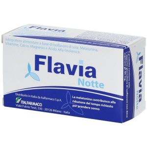 Flavia Notte Integratore Menopausa 30 Capsule Molli
