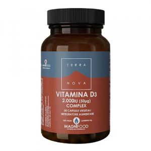 Terranova Complesso di Vitamina D3 2000 Iu  50ug  50 Capsule