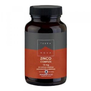 Terranova Complesso di Zinco 15mg 50 Capsule
