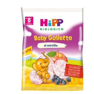 Hipp Bio Babygallette Di Riso Al Mirtillo 30g
