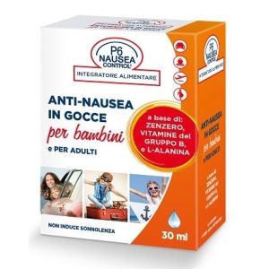 P6 Nausea Control Gocce Anti Nausea Adulti e Bambini 30ml