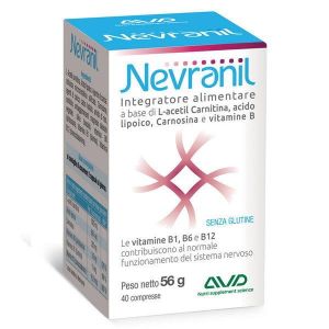 Nevranil Integratore Sistema Nervoso 40 Compresse