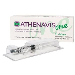 Siringa Intra-articolare Athenavis One Acido Ialuronico 1,5% 4ml