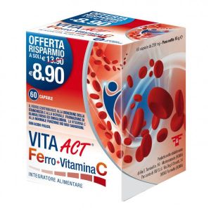 Vita Act  Ferro + Vitamina C Integratore Alimentare