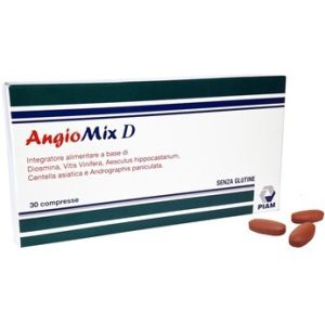 Angiomix D Integratore Microcircolo 30 Compresse