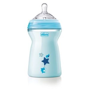 Chicco Biberon Natural Feeling +6m Boy 330 ml