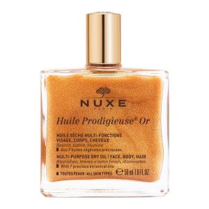 Nuxe Huile Prodigieuse  Or Olio Secco Illuminante Multifunzione 50 Ml.