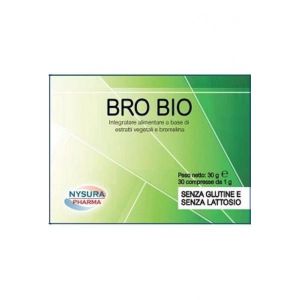 Bro Bio Integratore di Estratti Vegetali 30 Compresse