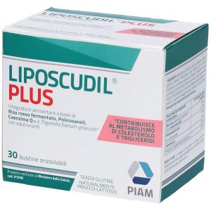 Liposcudil Plus Integratore per Il Colesterolo 30 Bustine