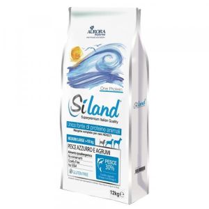 Siland Diet Gusto Pesce Cibo Secco Cani Adulti Taglia Medio/grande Sacco 12kg