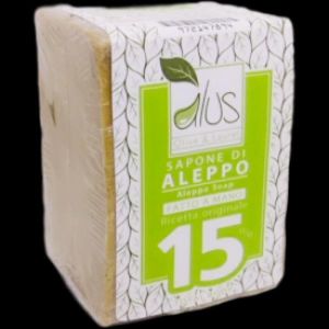 Alus Sapone di Aleppo 15% Olio di Alloro 200g