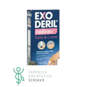 Exoderil Nailner Tratta&Colora Contro Micosi Dell'Unghia 2 Smalti