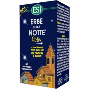 Esi Erbe Della Notte Activ Integratore Sonno 50 Capsule