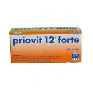 Sit Priovit 12 Forte Integratore Alimentare 40 Pastiglie