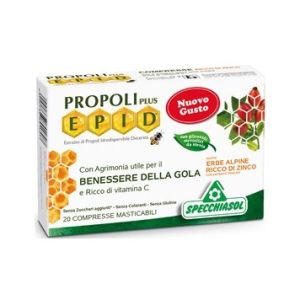 Specchiasol Epid Compresse Con Zinco Integratore Per la Gola 20 Compresse