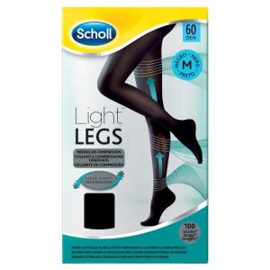 Scholl lightlegs 60 denari taglia m colore nero 1 paio