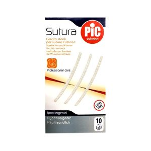 Cerotto per Sutura Pic Solution 3 X 75mm 10 Pezzi