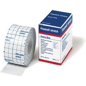 Bsn Fixomull Stretch Garza Autoadesiva In Tnt Estensibile 10m X 5cm