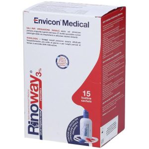Rinoway Doccia per Irrigazione Nasale + 15 Sali Ipertonici