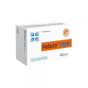 Nabutir 1000 Integratore per Stitichezza e Transito Intestinale 40 Compresse