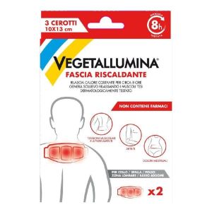 Vegetallumina  Cerotto Riscaldante, 3 Cerotti 10 X 13 Cm