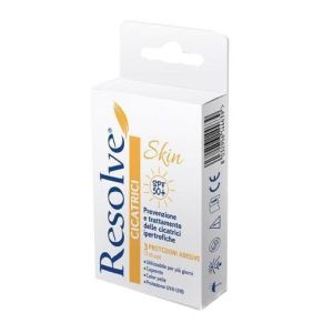 Resolve Skin Cicatrici E Cheloidi Protezioni Spf 50+ 7x5cm 3 Pezzi