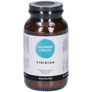 Viridian Magnesium Citrate Polvere 150g Viridian Magnesio Citrato