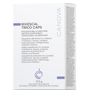 Canova rivescal trico caps integratore alimentare 30 compresse