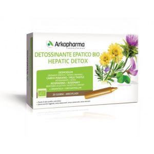 Arkofluidi Detossidante Epatico Integratore Fegato 20 Flaconcini