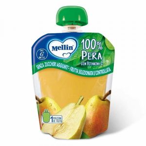 Mellin Merenda Pouch Pera 90g 6mesi+