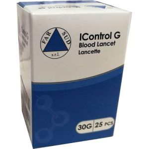 Lancette Pungidito Icontrol G 25 Pezzi