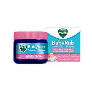 Vicks Babyrub Unguento Lenitivo per Bambini 50g