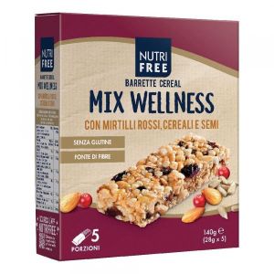 Nutrifree Barrette Cereal Mix Wellness 28g X 5