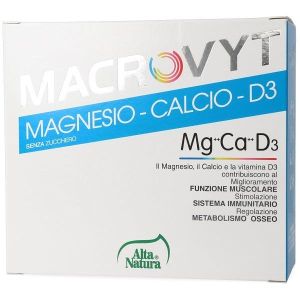 Macrovyt Magnesio + Calcio + Vitamina D3 18 Bustine