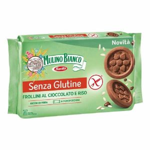 Mulino Bianco Senza Glutine Frollini Al Cioccolato e Riso 6 Monoporzioni da 41,66g