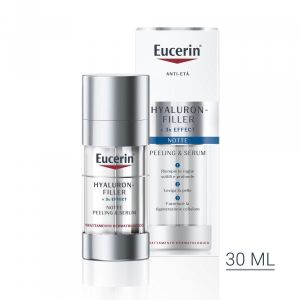 Eucerin Hyaluron-filler Peeling & Serum Notte Peeling Anti-età Siero Idratante Viso 30ml