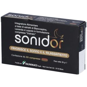 Sonidor Integratore per Il Sonno 30 Compresse