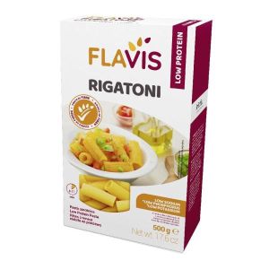 Mevalia Flavis Rigatoni Pasta Aproteica 500g