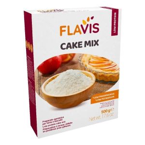 Mevalia Flavis Cake Mix Preparato Aproteico per Torte e Biscotti 500g