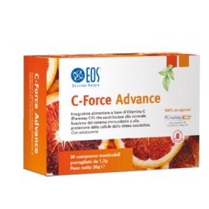 Eos C Force Advance 30 Compresse Masticabili Pretagliate