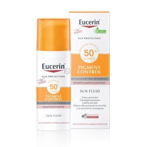 Eucerin Sun Fluid Pigment Control Spf 50+ Crema Solare Antipigmentante 50ml