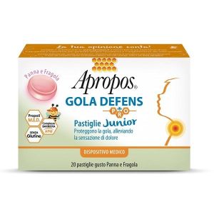 Apropos Gola Defence Pro Junior 20 Pastilglie Panna e Fragola