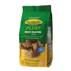 Farabella Mezzi Rigatoni Riso Integrale Teff 400g