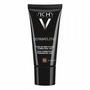 Vichy Dermablend Fondotinta Fluido Coprente Tonalità 85 Chocolate