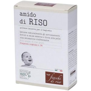 Fiocchi di Riso Amido di Riso Polvere Lenitiva per Il Bagnetto 5x20g